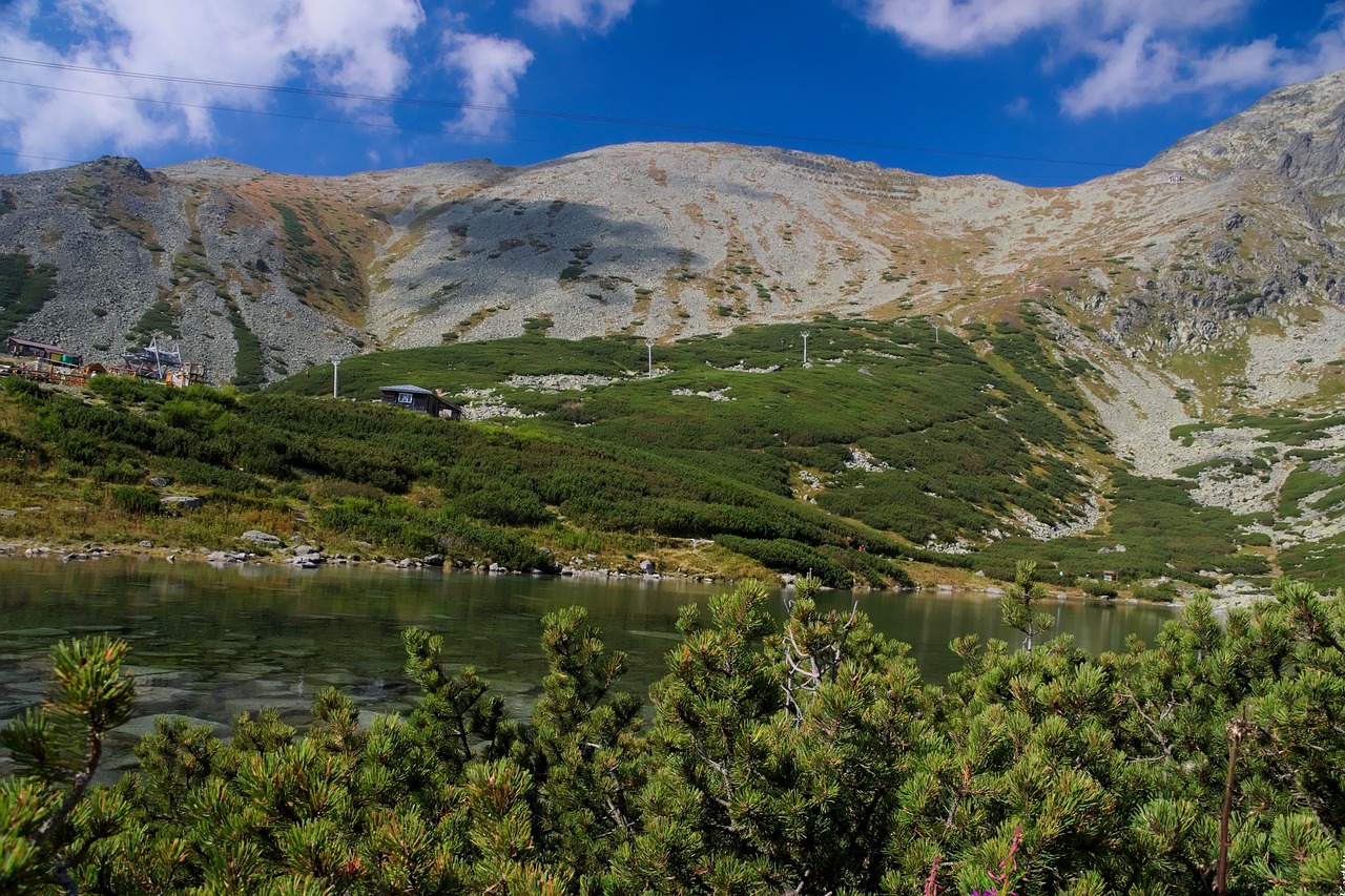 Kalnai, Ežeras, Kraštovaizdis, Gamta, Vaizdas, Kalnų Grožis, Europa, Vaizdas Iš Viršaus, Tatry, Vasara