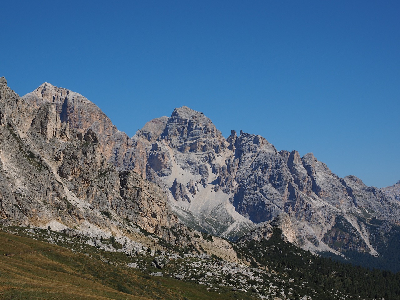 Kalnai, Kalnų Grupė, Tofana Di Rozes, Tofana Di Dentro, Tofana Di Mezzo, Tofana De Pomedes, Punta Anna, Passo Giau, Ampezzo Dolomitai, Dolomitai