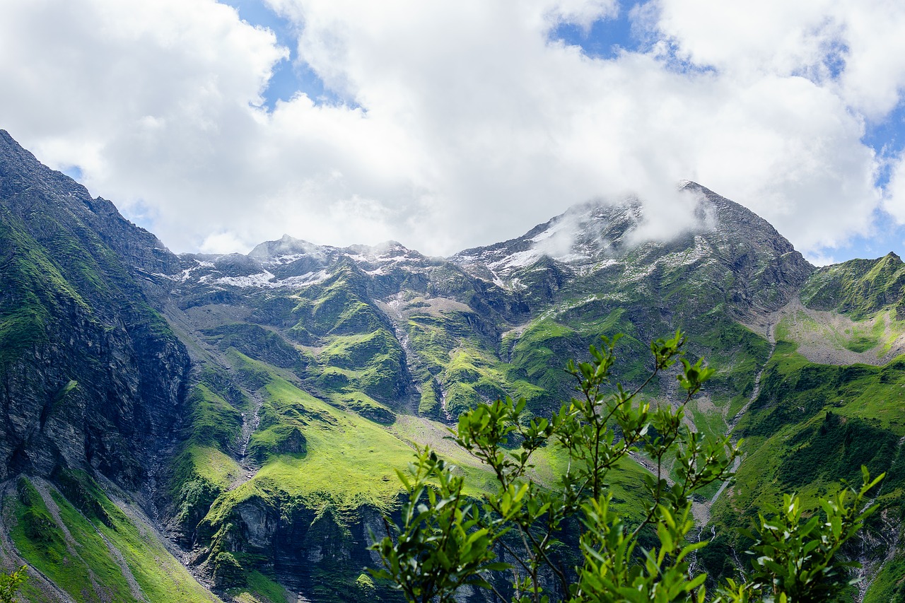 Kalnai, Diemtigtal, Šveicarija, Whitepeak, Snowtop, Kelionė, Peizažas, Lauke, Atostogos, Kraštovaizdis