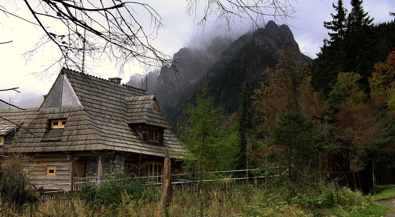 Kalnai, Medinis Pastatas, Medinis Namas, Senas Namas, Tatry, Nemokamos Nuotraukos,  Nemokama Licenzija