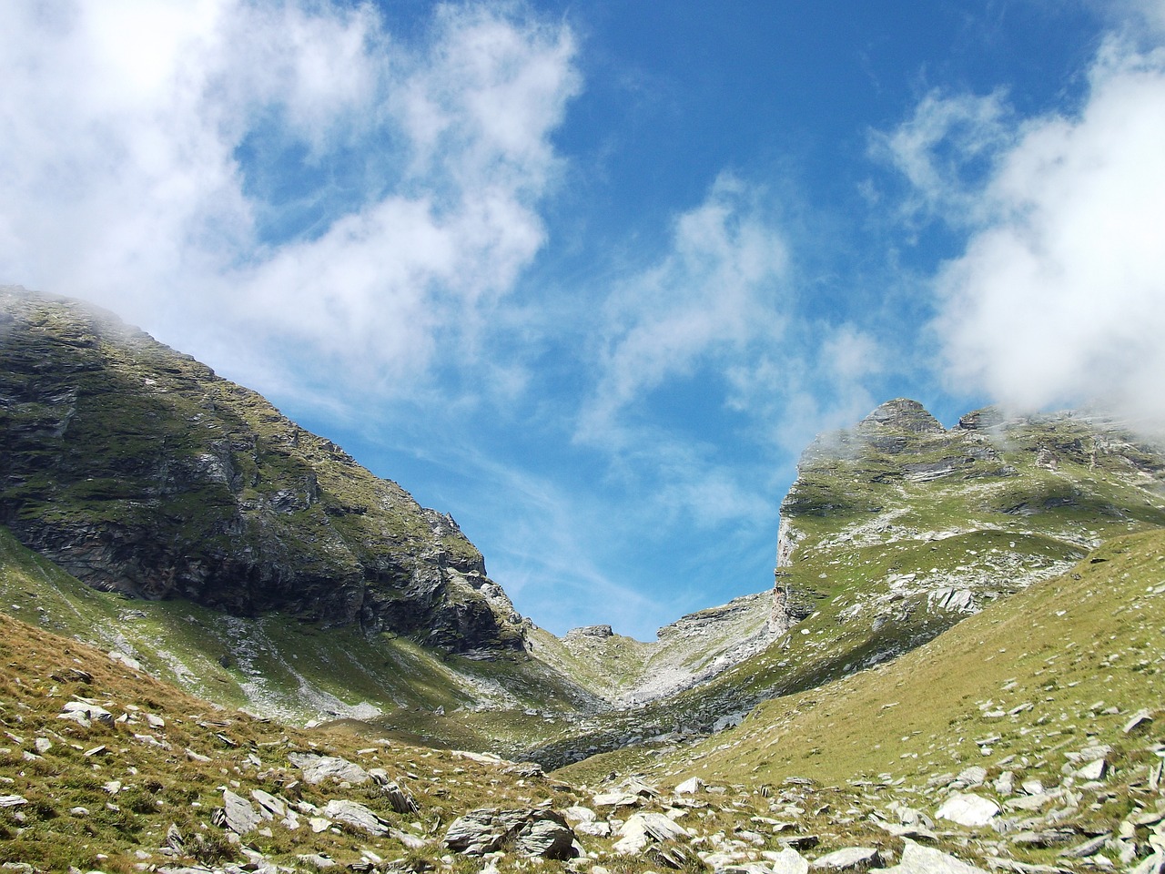 Kalnai,  Alpine,  Nustatyti,  Kraštovaizdis,  Pobūdį,  Dangus,  Austrija,  Žygiai,  Alpinizmas,  Kalnų Kraštovaizdis