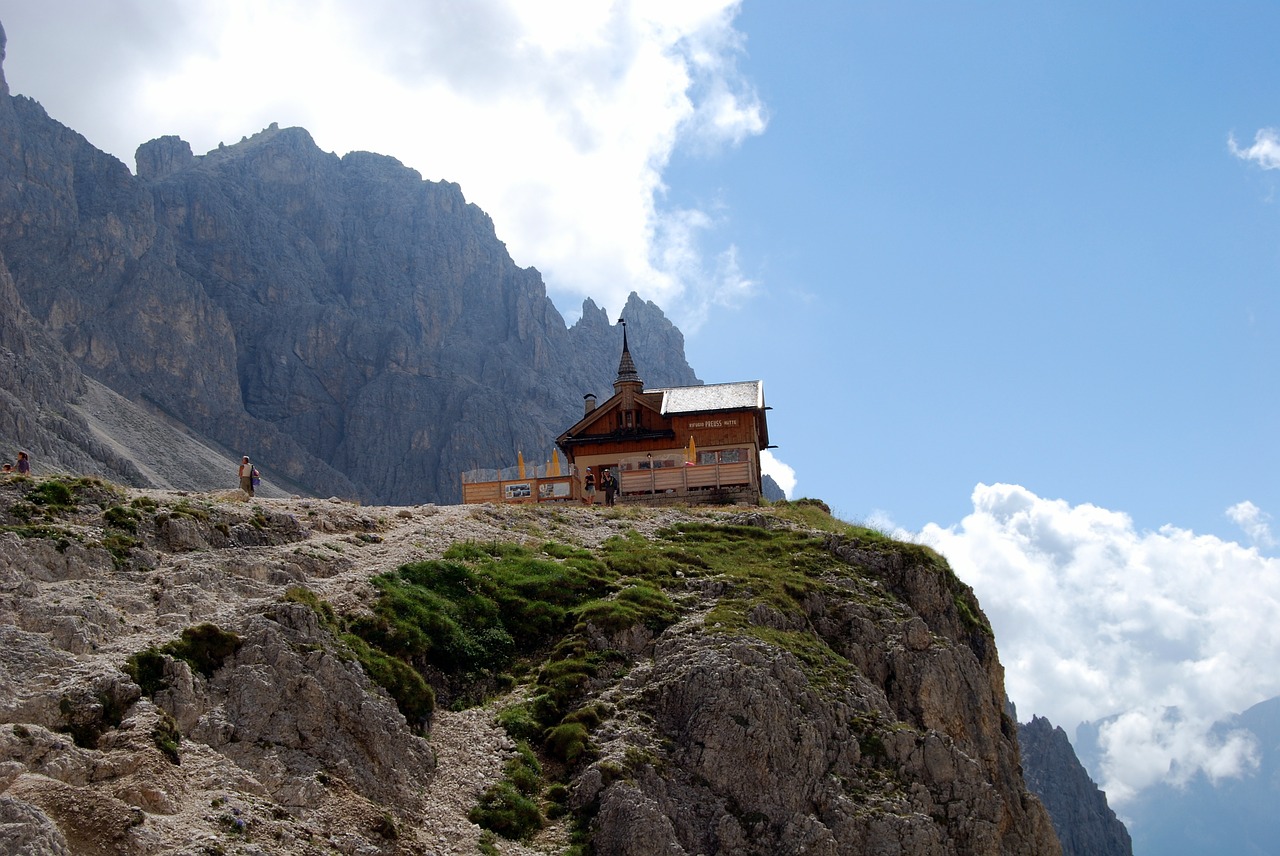 Kalnai, Dolomitai, Italy, Žygiai, Pasivaikščiojimas, Vajolet, Deadbolt, Prieglobstis, Preusas, Nemokamos Nuotraukos