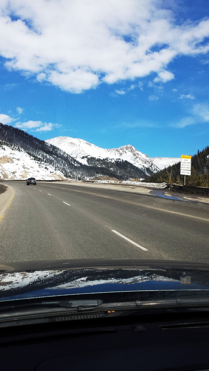 Kalnai, Colorado, Niew, Sniegas, Kelias, Kelias, Nemokamos Nuotraukos,  Nemokama Licenzija