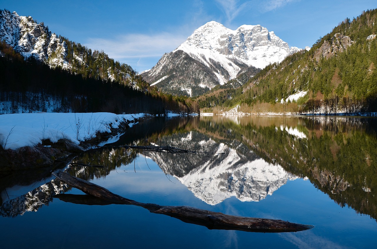 Kalnai, Ežeras, Gamta, Vanduo, Austria, Kraštovaizdis, Veidrodis, Bergsee, Nemokamos Nuotraukos,  Nemokama Licenzija