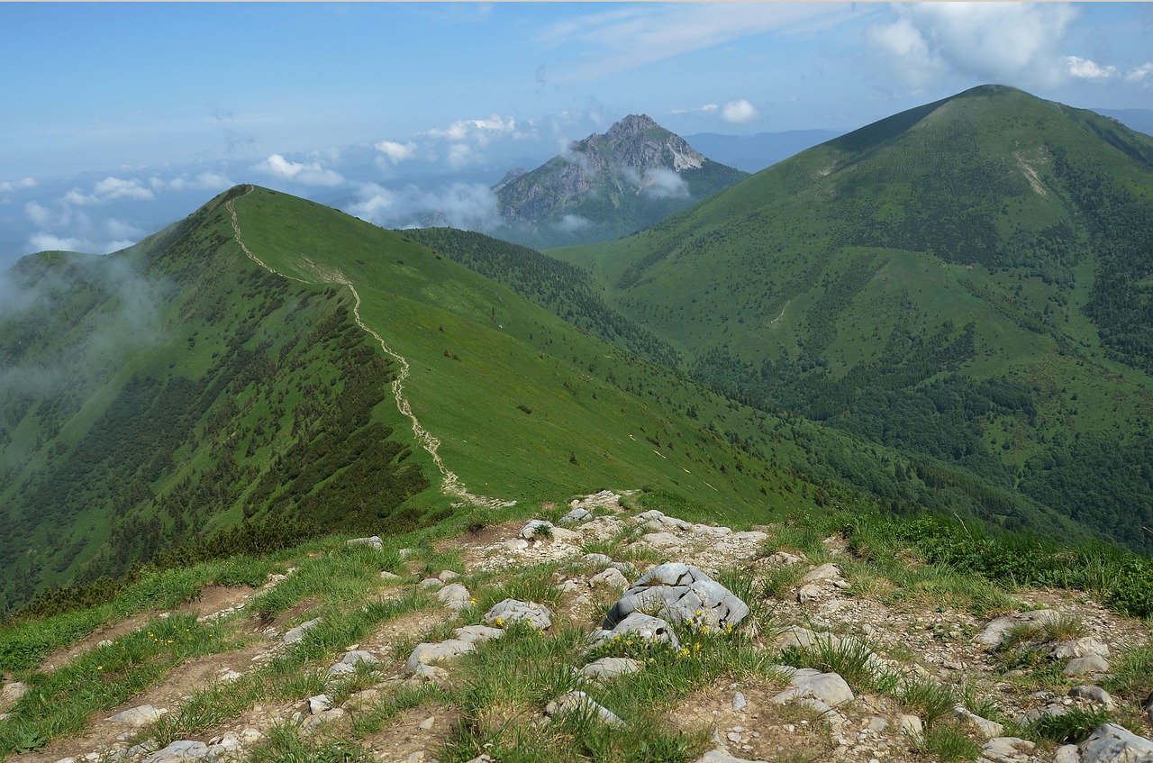 Kalnai, Slovakija, Malá Fatra, Kalnų Kalnas, Kelias, Turizmas, Nemokamos Nuotraukos,  Nemokama Licenzija