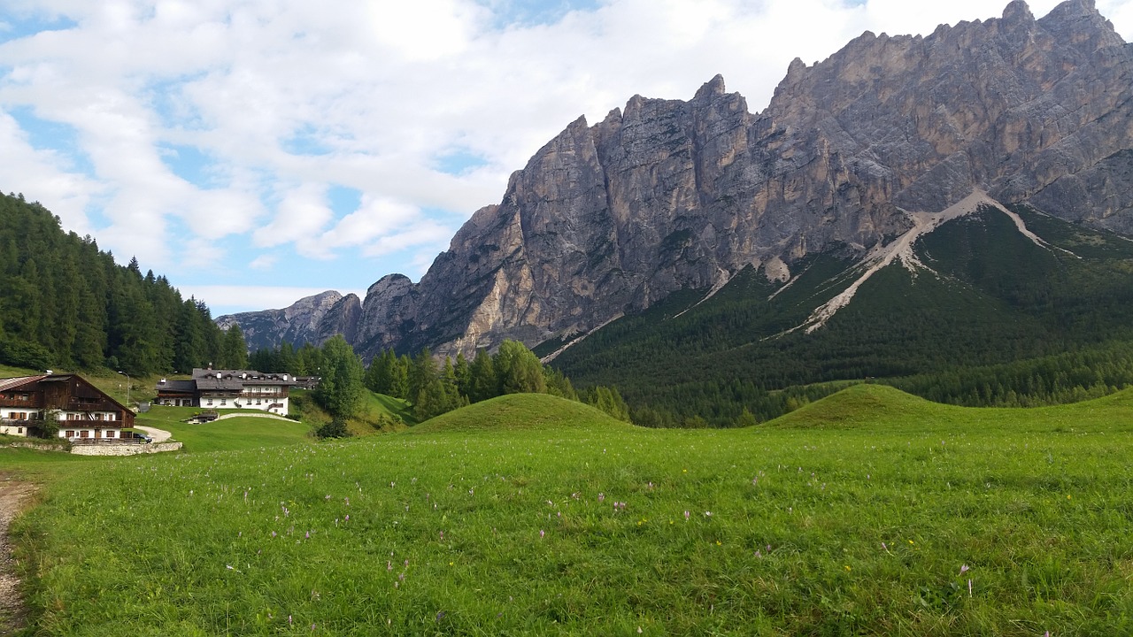 Kalnai, Dolomitai, Italy, Žygiai, South Tyrol, Kraštovaizdis, Vasara, Žygis, Alpių, Nemokamos Nuotraukos