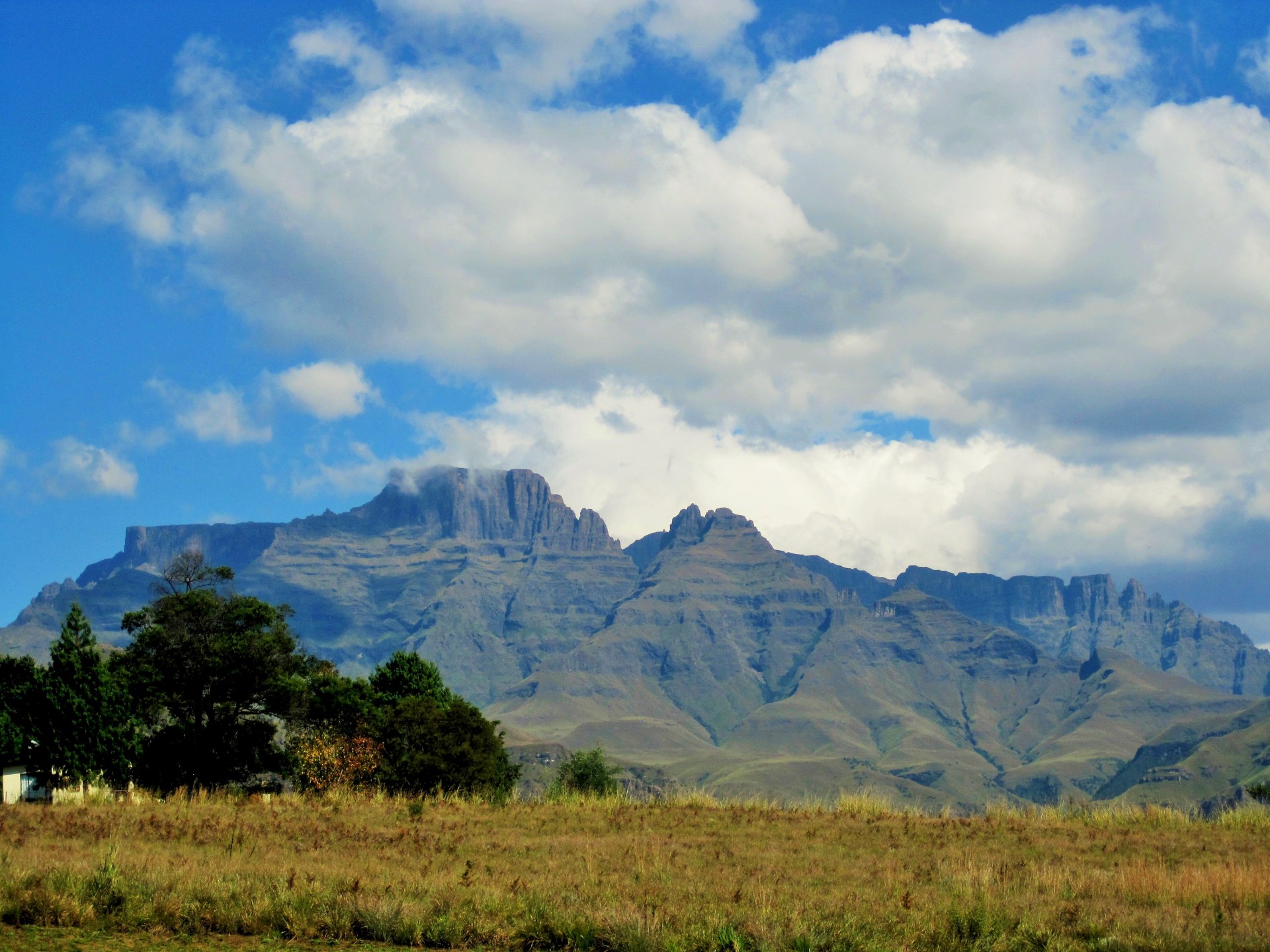 Drakensbergas,  Kalnai,  Didingas,  Veld,  Vaizdas,  Kalnai Atstumu,  Drakensbergas, Nemokamos Nuotraukos,  Nemokama Licenzija