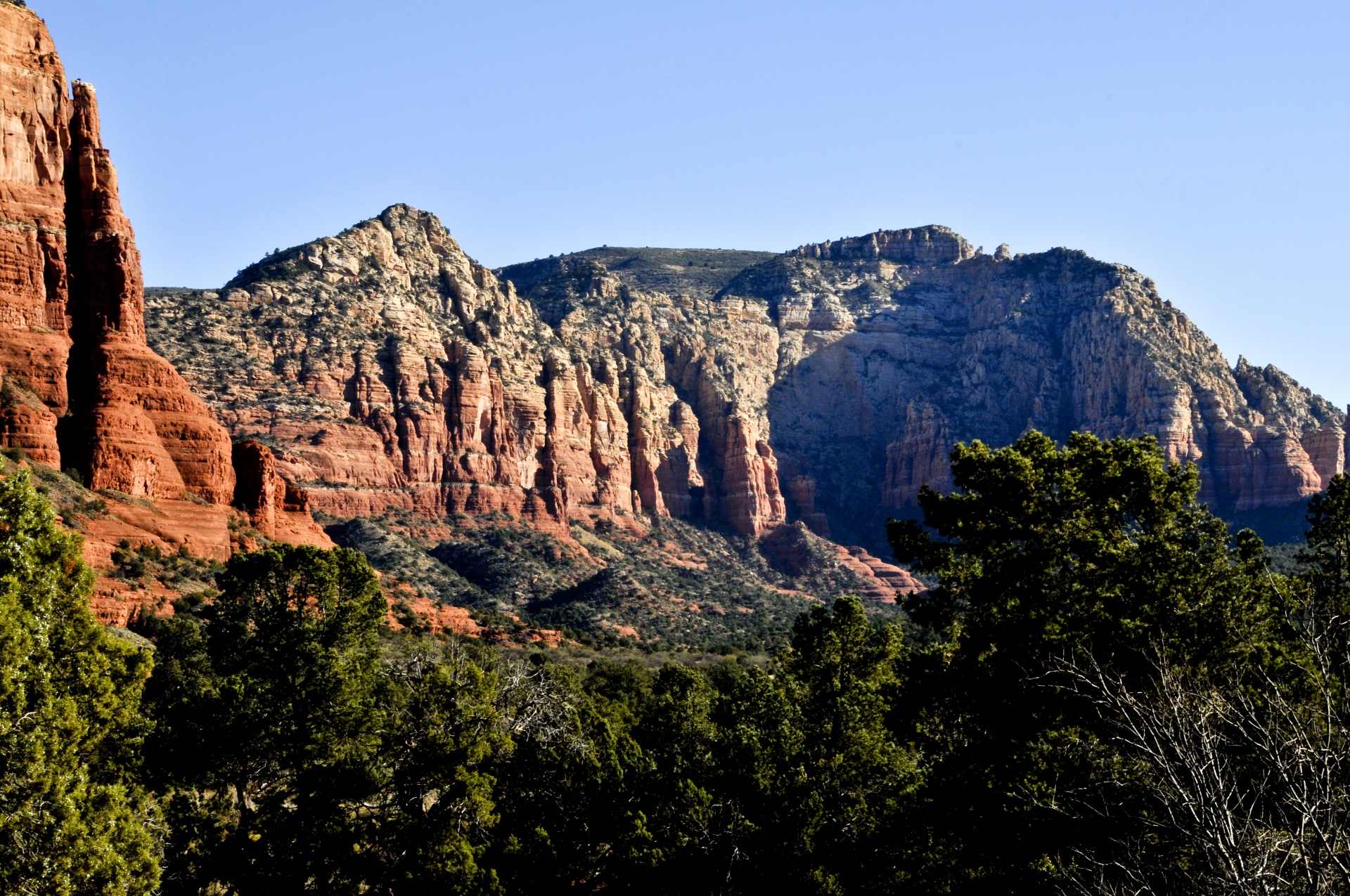 Kalnai,  Kalnų & Nbsp,  Asortimentą,  Dykuma,  Raudonos & Nbsp,  Uolos,  Sedona,  Arizona,  Kalnai Sedonos Arizonoje, Nemokamos Nuotraukos