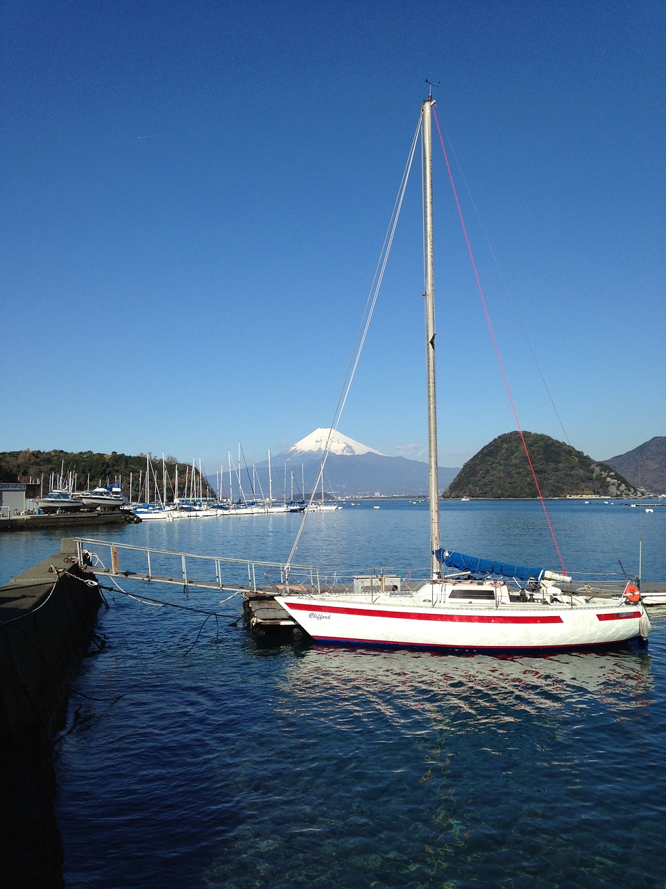 Mt Fuji, Jūra, Kreiseris, Mėlynas Dangus, Nemokamos Nuotraukos,  Nemokama Licenzija