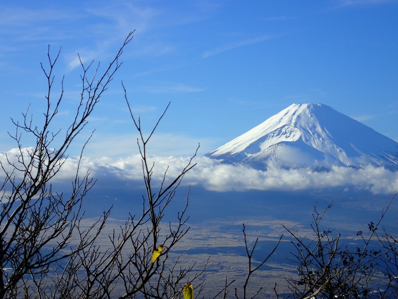Mt Fuji, Hakone, Giedras Dangus, Nemokamos Nuotraukos,  Nemokama Licenzija