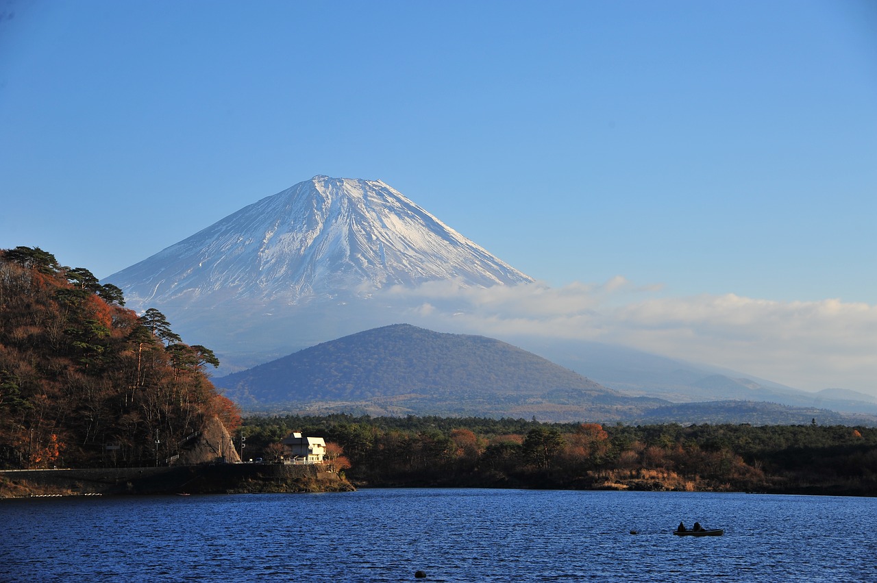 Mt Fuji, 子 抱 Fuji, Ežeras Shoji, Nemokamos Nuotraukos,  Nemokama Licenzija