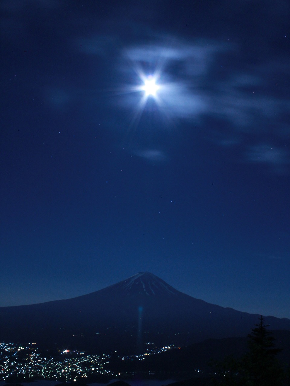 Mt Fuji, Kalnas, Yamanashi, Fuji San, Pasaulio Paveldo Vieta, Naktinis Vaizdas, Nemokamos Nuotraukos,  Nemokama Licenzija