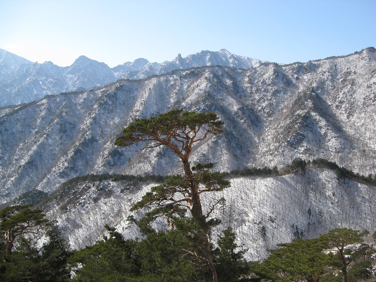 Mt Seoraksan, Sniegas Ir Uolos, Ulsan Rock, Nemokamos Nuotraukos,  Nemokama Licenzija