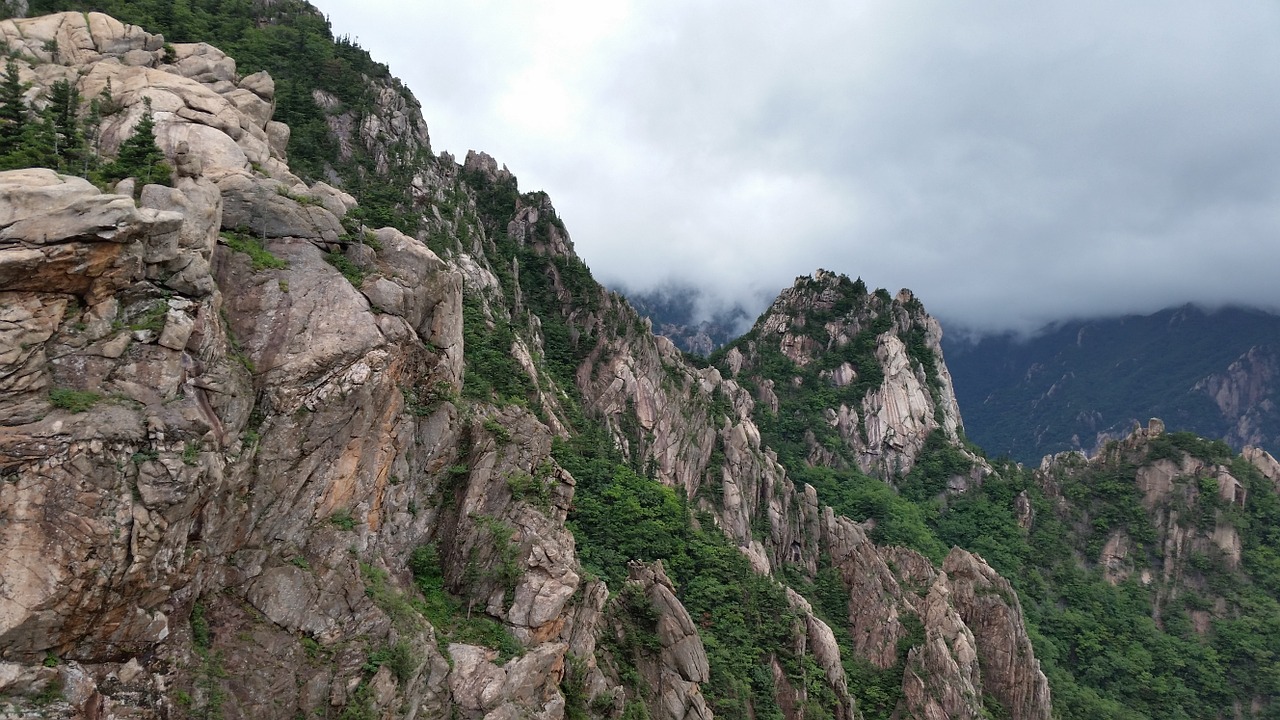 Mt Seoraksan, Rokas, Gangwon Do, Korėjos Respublika, Kalnas, Nemokamos Nuotraukos,  Nemokama Licenzija