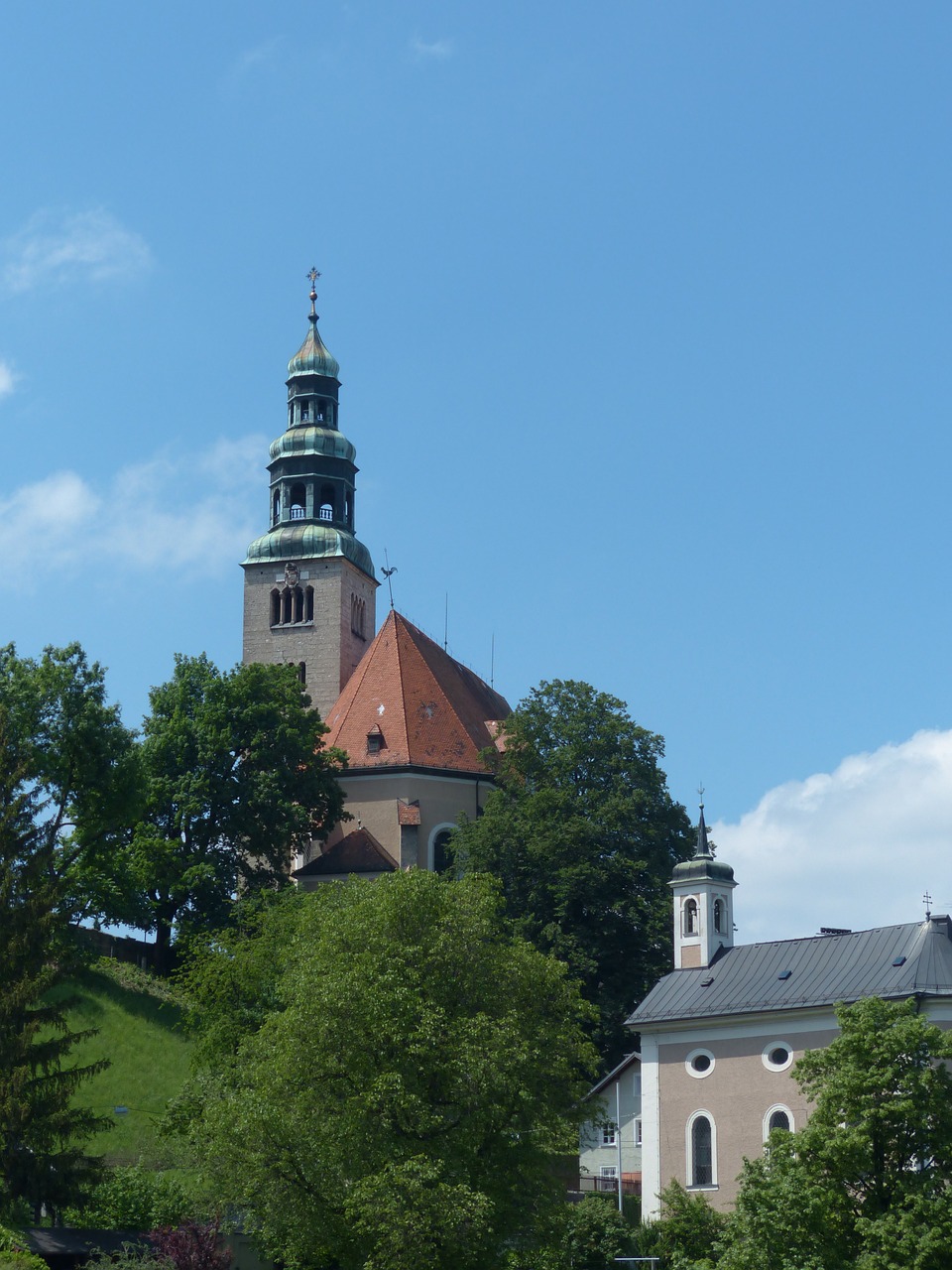 Müllner Bažnyčia, Bažnyčia, Garbinimo Namai, Salzburg, Parapijos Bažnyčia Mülln, Romos Katalikų, Parapijos Bažnyčia, Augusto Bažnyčia, Mönchberg, Priemiestis