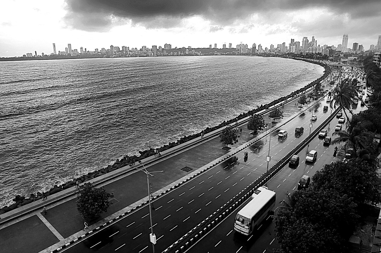 Mumbai,  Indija,  Bombay,  Turizmas,  Transportas,  Miestas,  Architektūra,  Kelių,  Eismo,  Geležinkelio