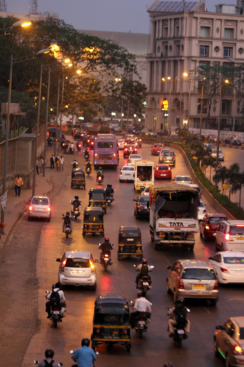 Mumbajus, Gatvė, Miestas, Eismas, Rickshaws, Nemokamos Nuotraukos,  Nemokama Licenzija
