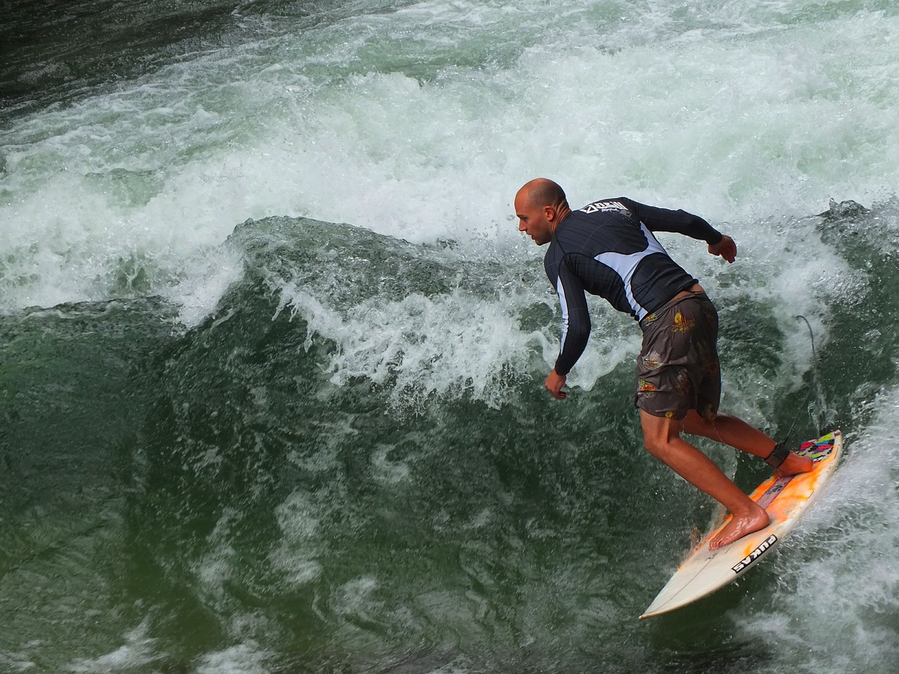 Munich,  Eisbach,  Surfer,  Naršyti,  Anglų Sodas,  Bavarija, Nemokamos Nuotraukos,  Nemokama Licenzija