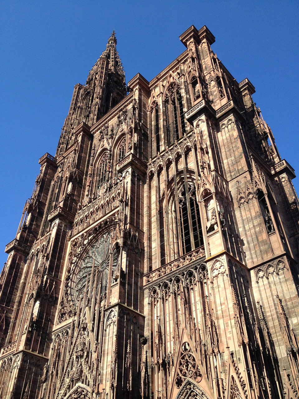 Münsteris, Strasbourg, Bažnyčia, Katedra, Mėlynas, Bokštas, Dangus, Nemokamos Nuotraukos,  Nemokama Licenzija