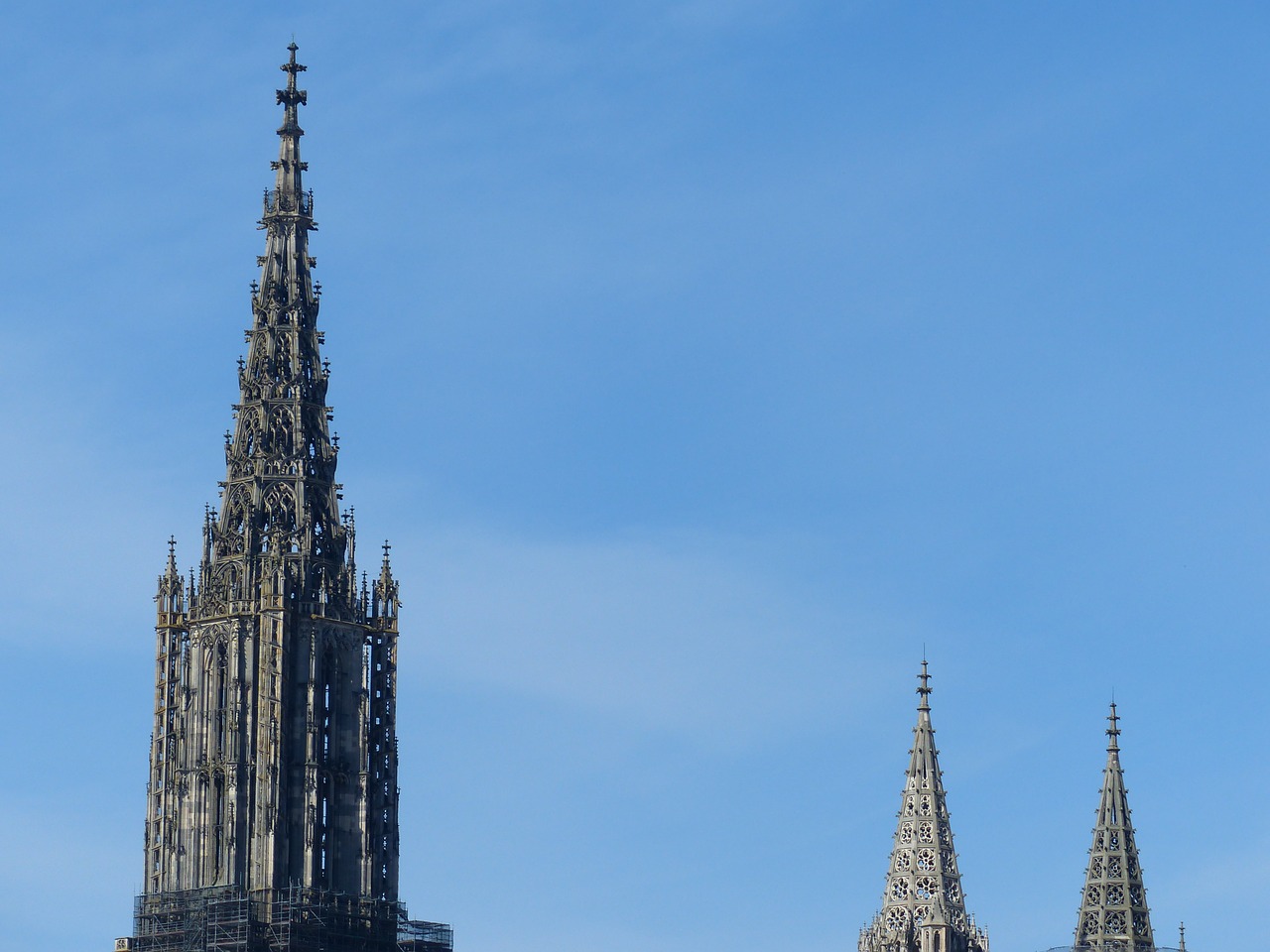 Münsteris, Ulmi Katedra, Bokštas, Bokštas, Spire, Meno Kūriniai, Akmenininkas, Senas, Paminklas, Lankytinos Vietos