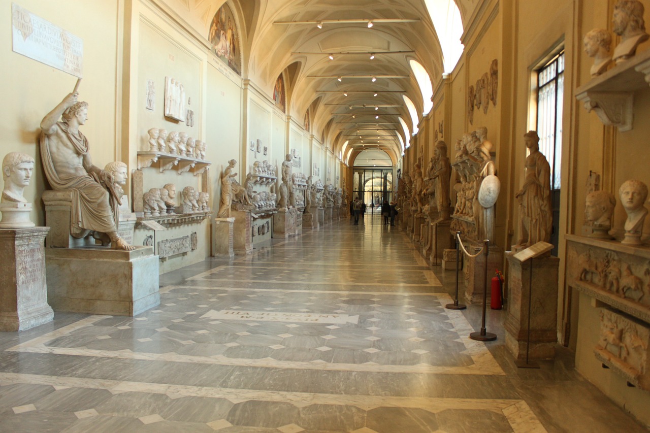 Muziejus, Vatikanas, Roma, Nemokamos Nuotraukos,  Nemokama Licenzija