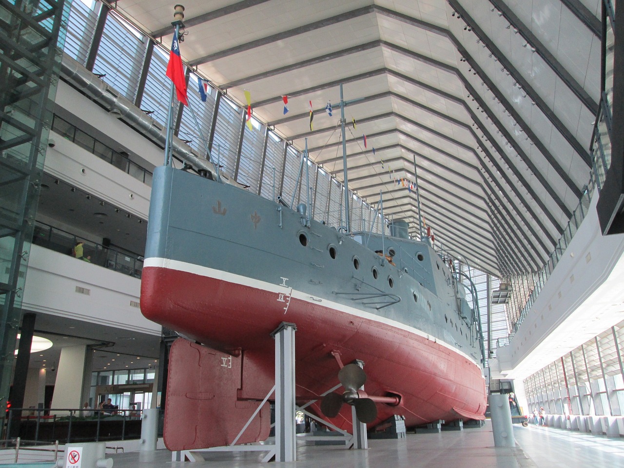 Muziejus, Zhong Shan Gunboat, Karo Laivai, Nemokamos Nuotraukos,  Nemokama Licenzija