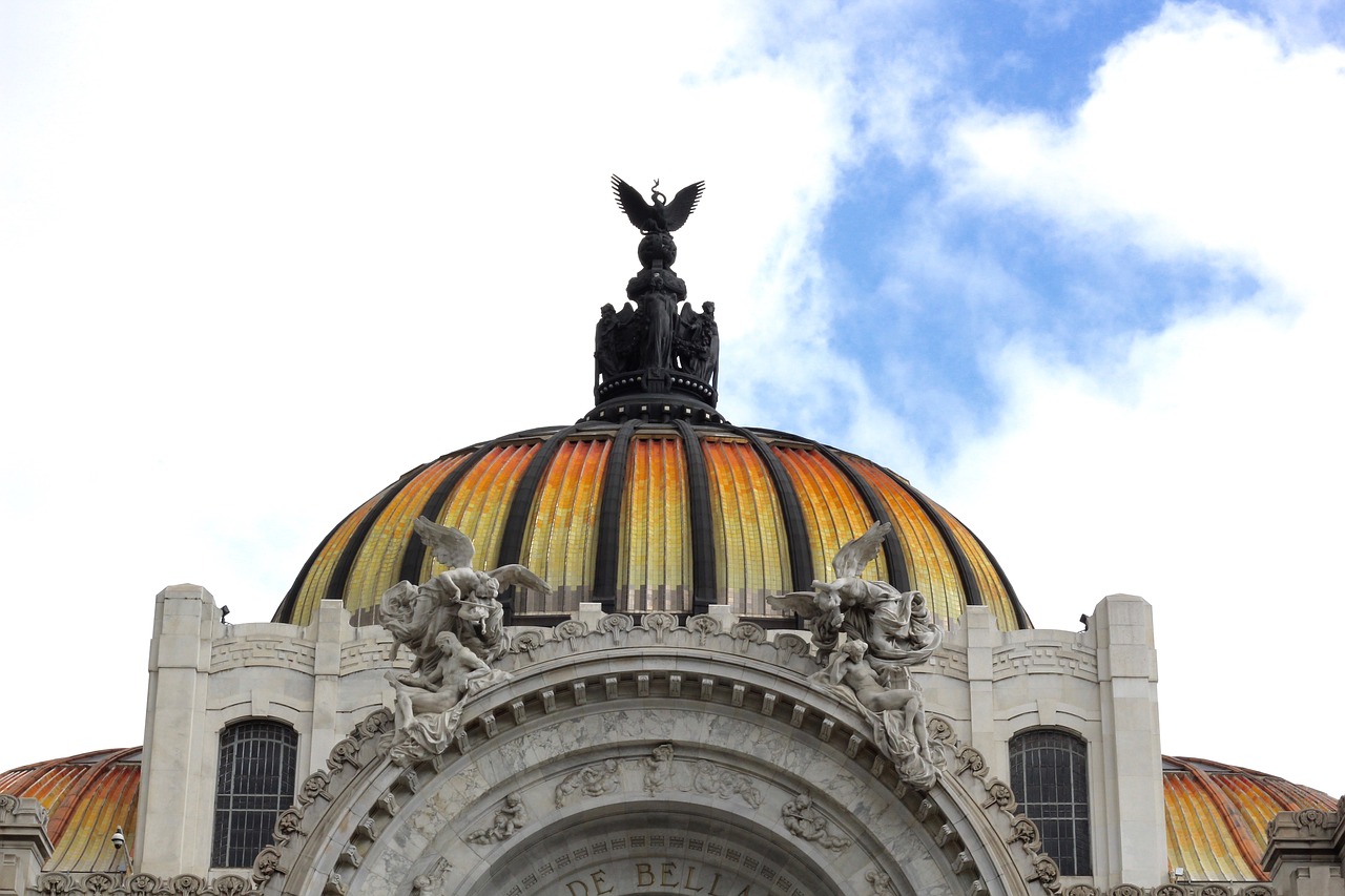 Muziejus, Meksika, Vaizduojamasis Menas, Miestas, Architektūra, Meksikietis, Orientyras, Kelionė, Istorija, Miesto Panorama