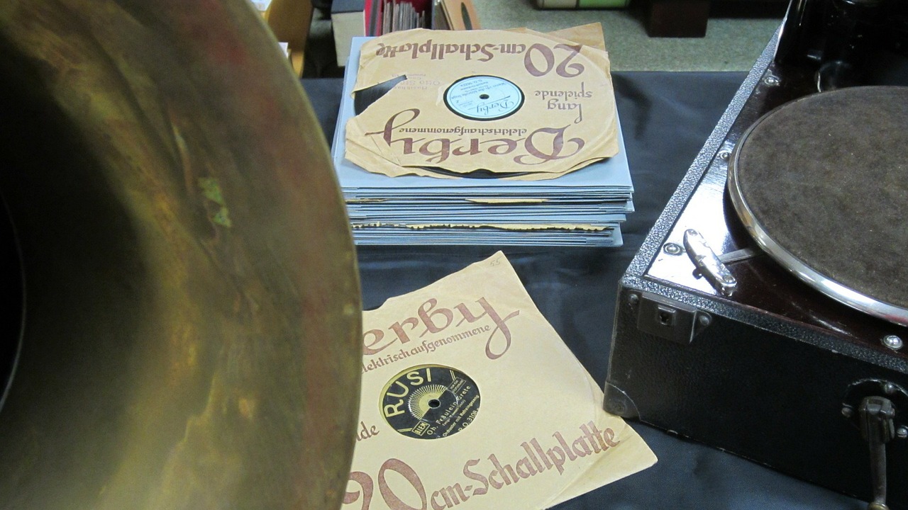 Muzika, 1920S, Gramofonas, Instrumentas, Įrašyti, Fonograma, Megaphone, Nemokamos Nuotraukos,  Nemokama Licenzija
