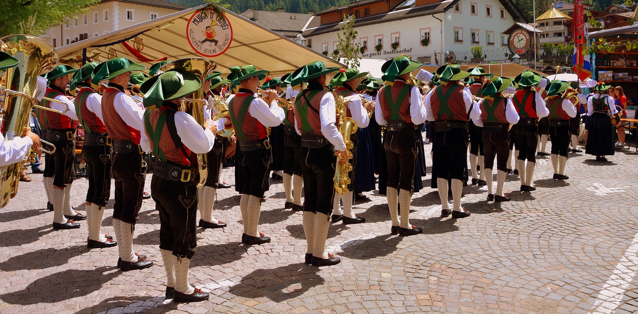 Muzika, Grupė, Muzikos Grupė, South Tyrol, Moralės, Tradicija, Tirolio, Nemokamos Nuotraukos,  Nemokama Licenzija