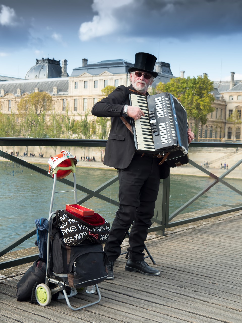 Muzikantas, Gatvė, Paris, Akordeonas, Muzika, Žmonės, Darbas, Gatvės Muzikantai, Asmuo, Garsas