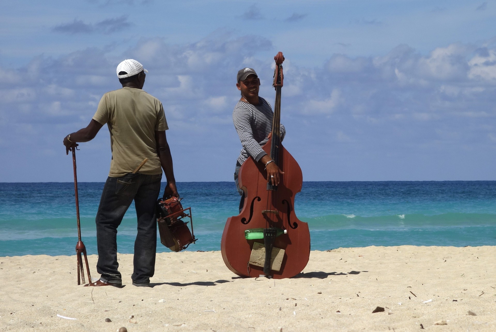 Muzika,  Kuba,  Papludimys,  Instrumentas,  Šventė,  Jūra,  Egzotiškas,  Atogrąžų,  Dvigubas & Nbsp,  Bosas