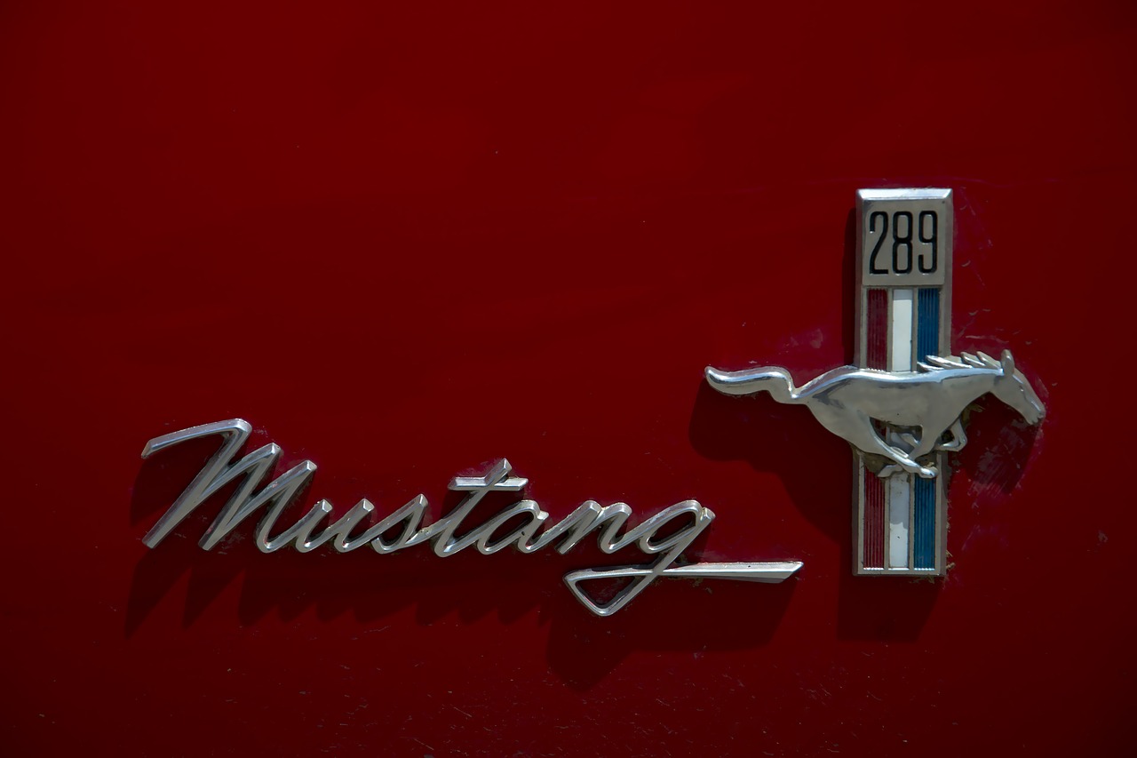 Mustangas, Automobilis, Usa, Arklys, Ženklas, Logotipas, Pinigai, Raudona, Nemokamos Nuotraukos,  Nemokama Licenzija