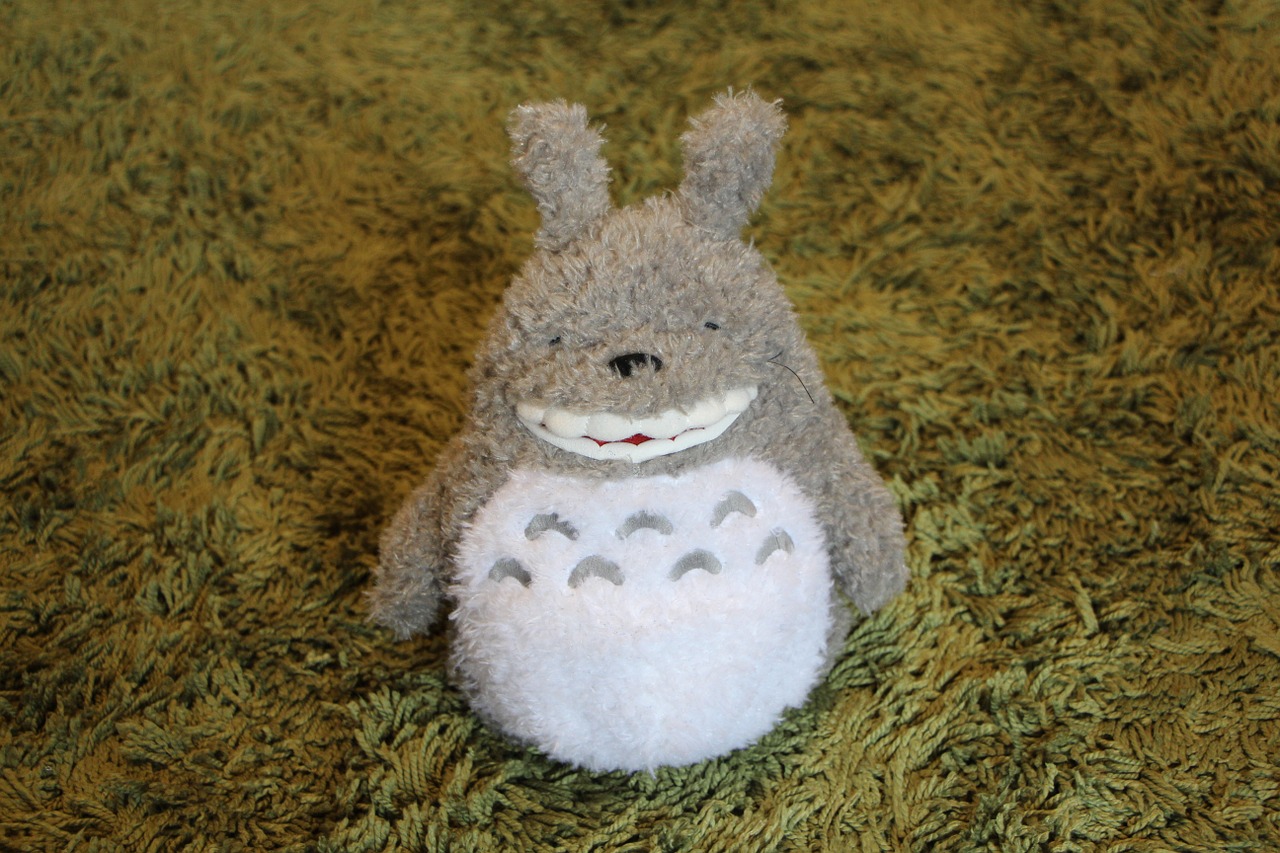 Mano Kaimynas Totoro, Totoro, Hayao Miyazaki, Lėlės, Žaislas, Vaikai, Cuteness, Animacinis Filmas, Juokas, Šypsena