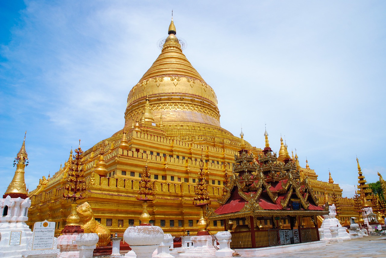 Mianmaras, Šventykla, Buda, Budizmas, Nemokamos Nuotraukos,  Nemokama Licenzija