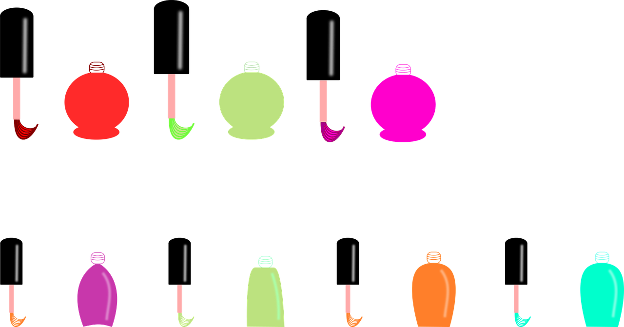 Nagų Lakas, Emalio, Manikiūras, Butelis, Spalva, Busto, Nemokama Vektorinė Grafika, Nemokamos Nuotraukos,  Nemokama Licenzija
