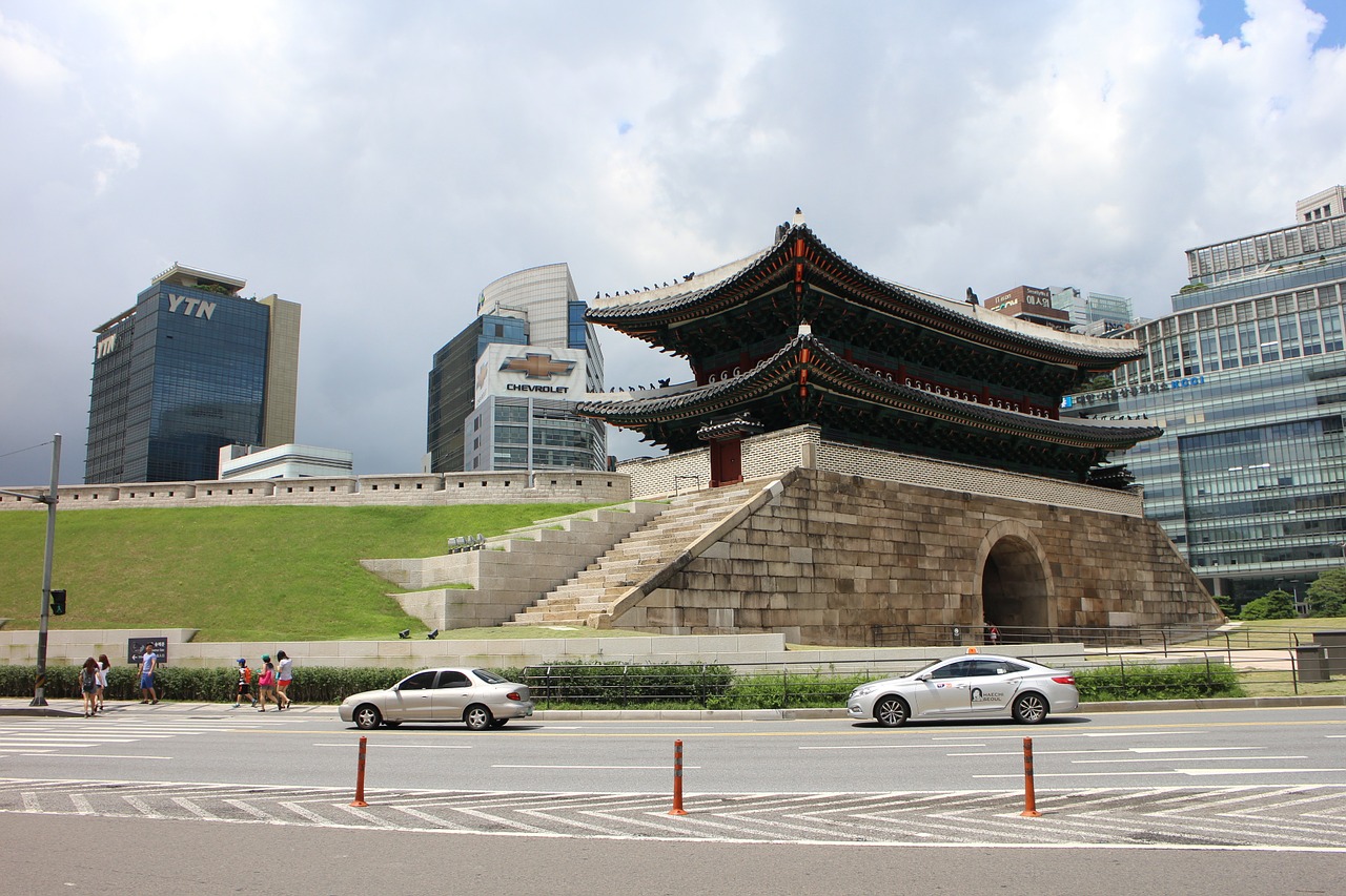 Namdaemun, Seulas, Seouls Namdaemun Gate, Seni Pastatai, Korėjos Respublika, Nemokamos Nuotraukos,  Nemokama Licenzija
