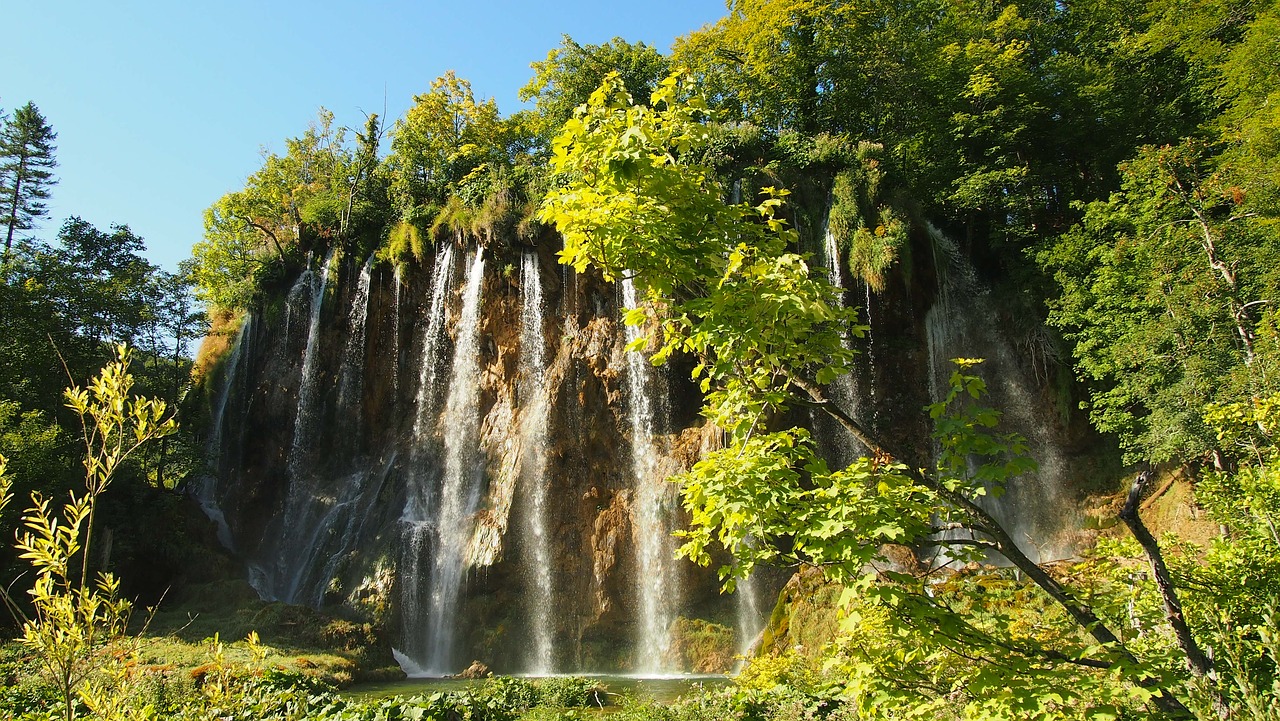 Nacionalinis Parkas, Kroatija, Plitvice Ežerai, Gamta, Lankytinos Vietos, Krioklys, Kriokliai, Vandenys, Winnetou, Nemokamos Nuotraukos