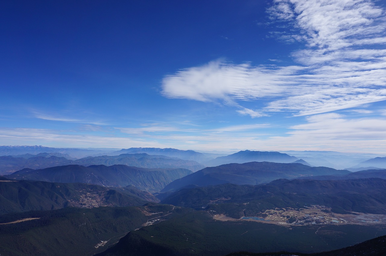 Gamtos Kraštovaizdis,  Jade Drakonas Sniego Kalnas,  Yunnan Provincijoje, Nemokamos Nuotraukos,  Nemokama Licenzija