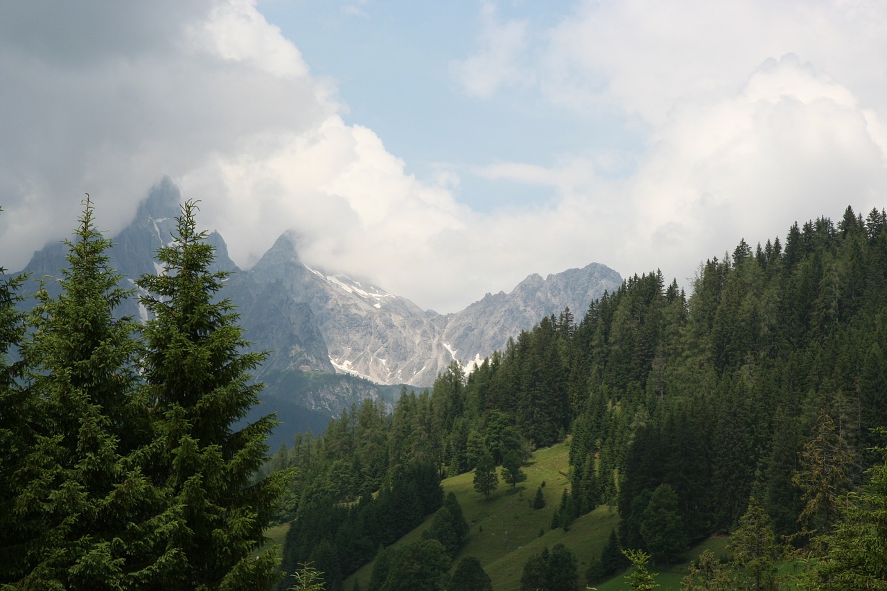 Gamta, Kalnai, Dachsteinas, Alpės, Nemokamos Nuotraukos,  Nemokama Licenzija