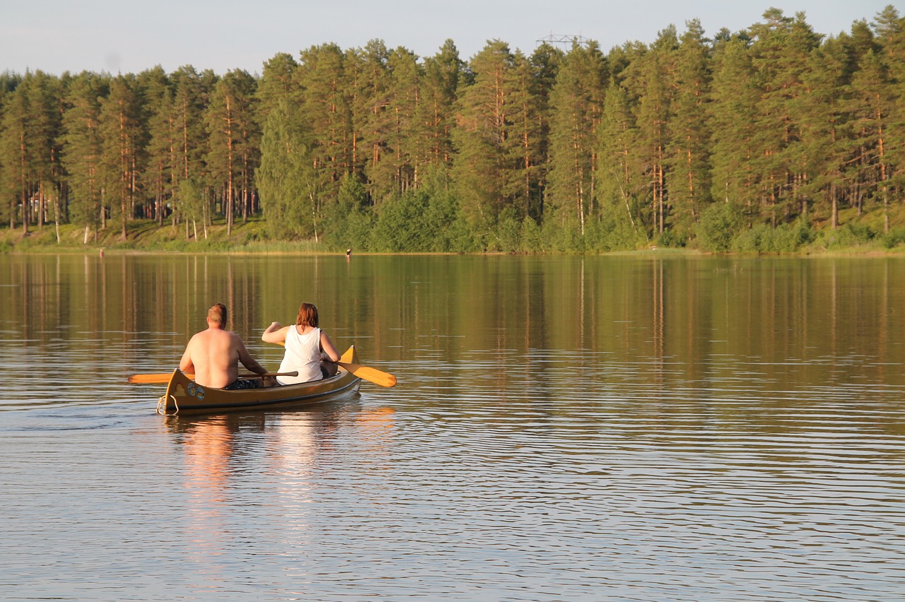 Gamta, Baidarių, Kelionė, Upė, Valtis, Atostogos, Nuotykis, Turizmas, Ežeras, Nemokamos Nuotraukos