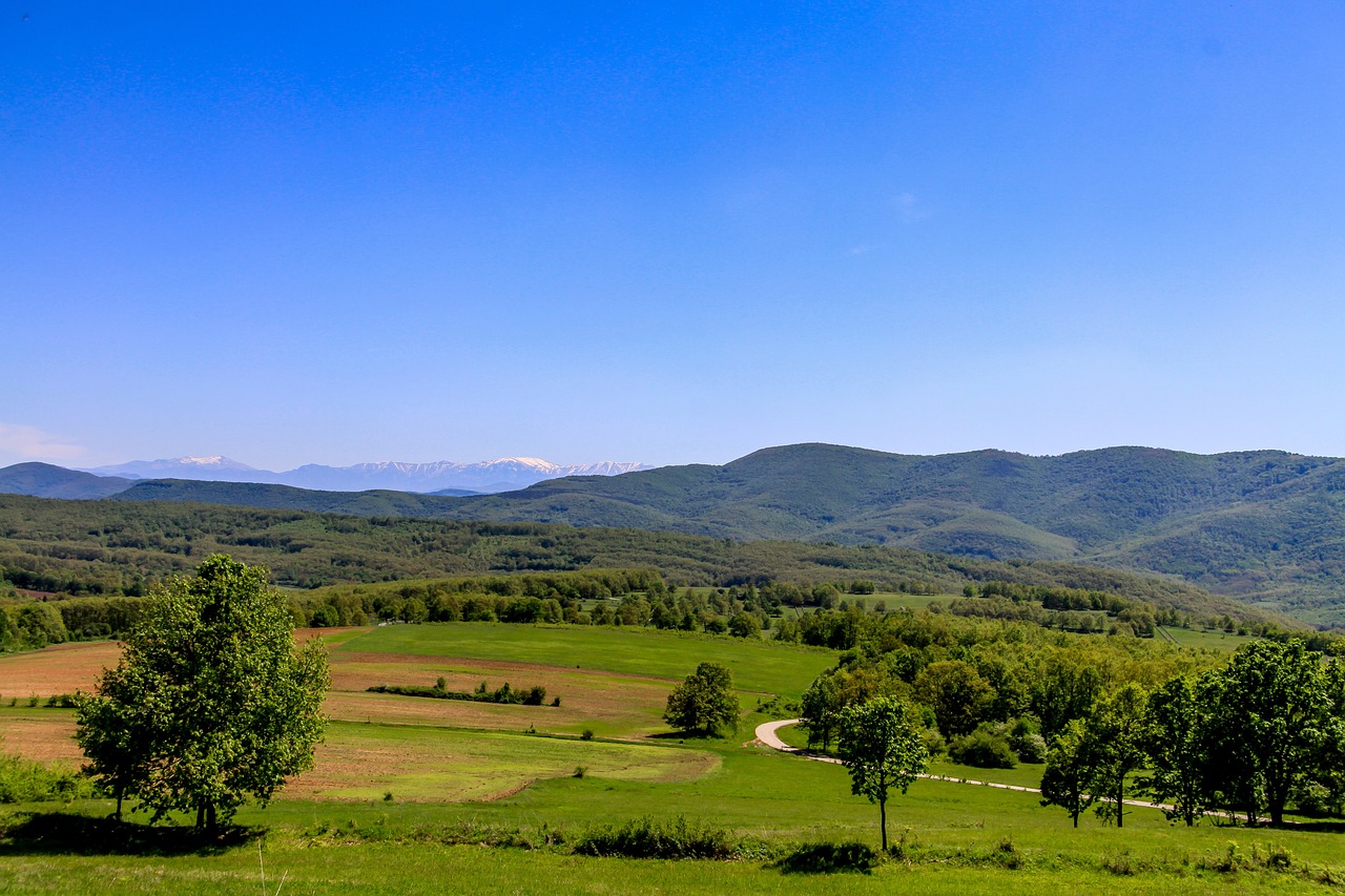 Gamta, Kraštovaizdis, Dangus, Natūralus, Gamtos Kraštovaizdis, Mėlynas, Kelionė, Lauke, Saulės Šviesa, Horizontas