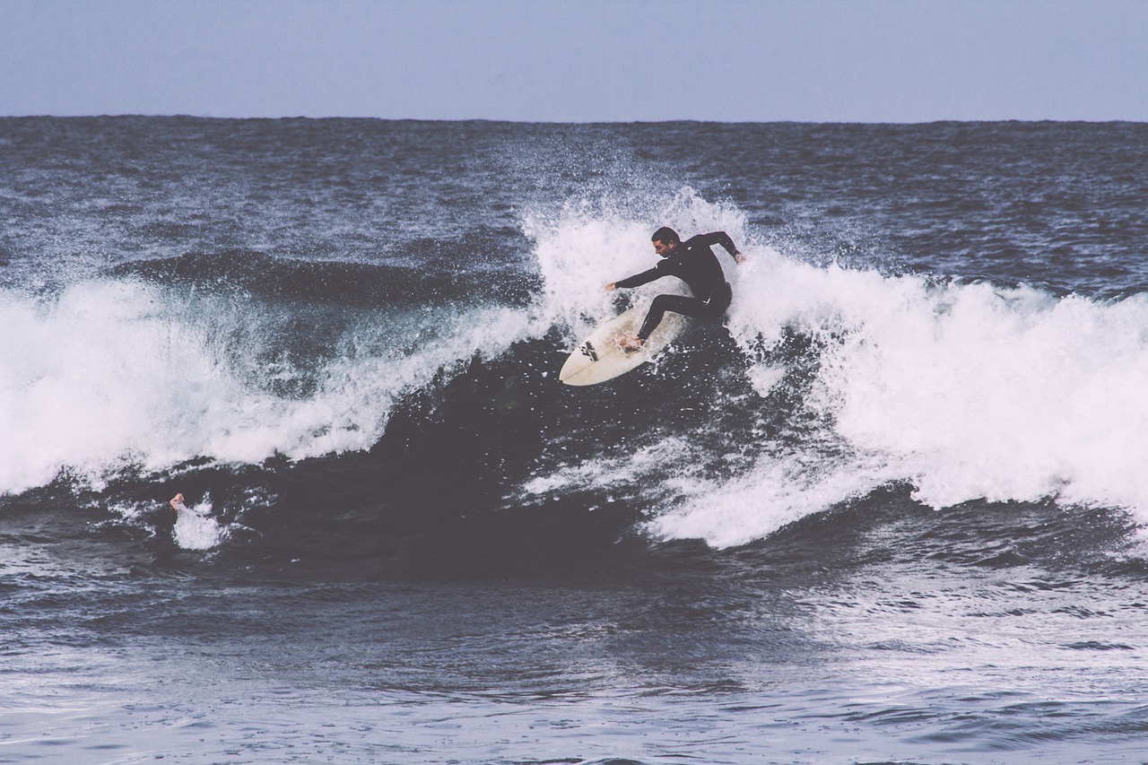 Gamta, Vanduo, Jūra, Vandenynas, Bangos, Banglenčių Sportas, Surfer, Žmonės, Vyras, Nemokamos Nuotraukos