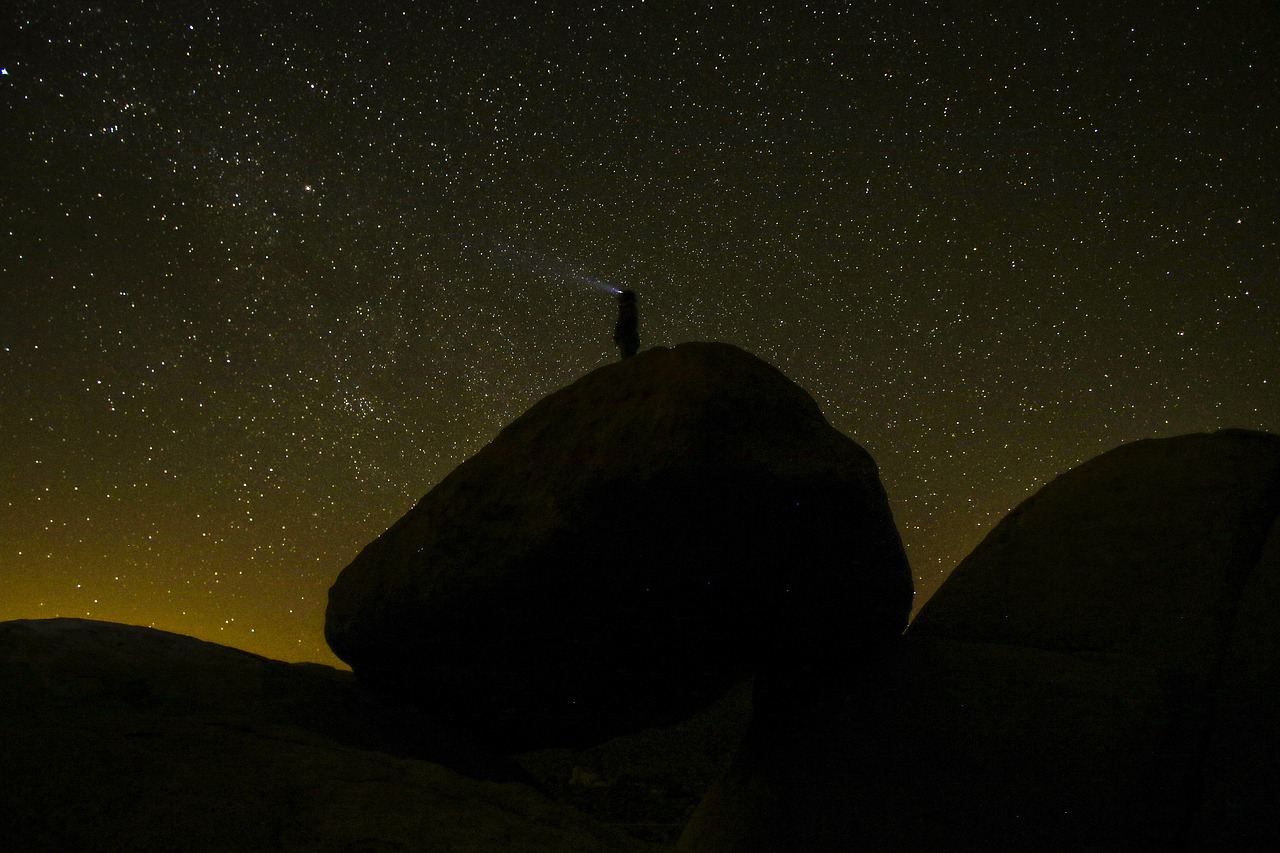 Gamta, Kraštovaizdis, Tamsi, Naktis, Kelionė, Nuotykis, Žvaigždės, Stargazing, Nemokamos Nuotraukos,  Nemokama Licenzija