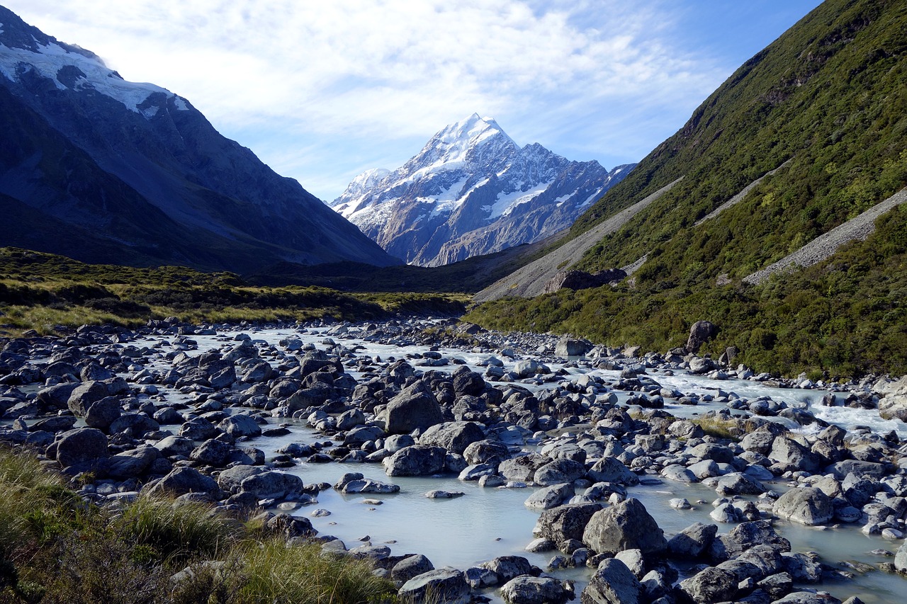 Gamta, Naujoji Zelandija, Mt Cook, Nemokamos Nuotraukos,  Nemokama Licenzija