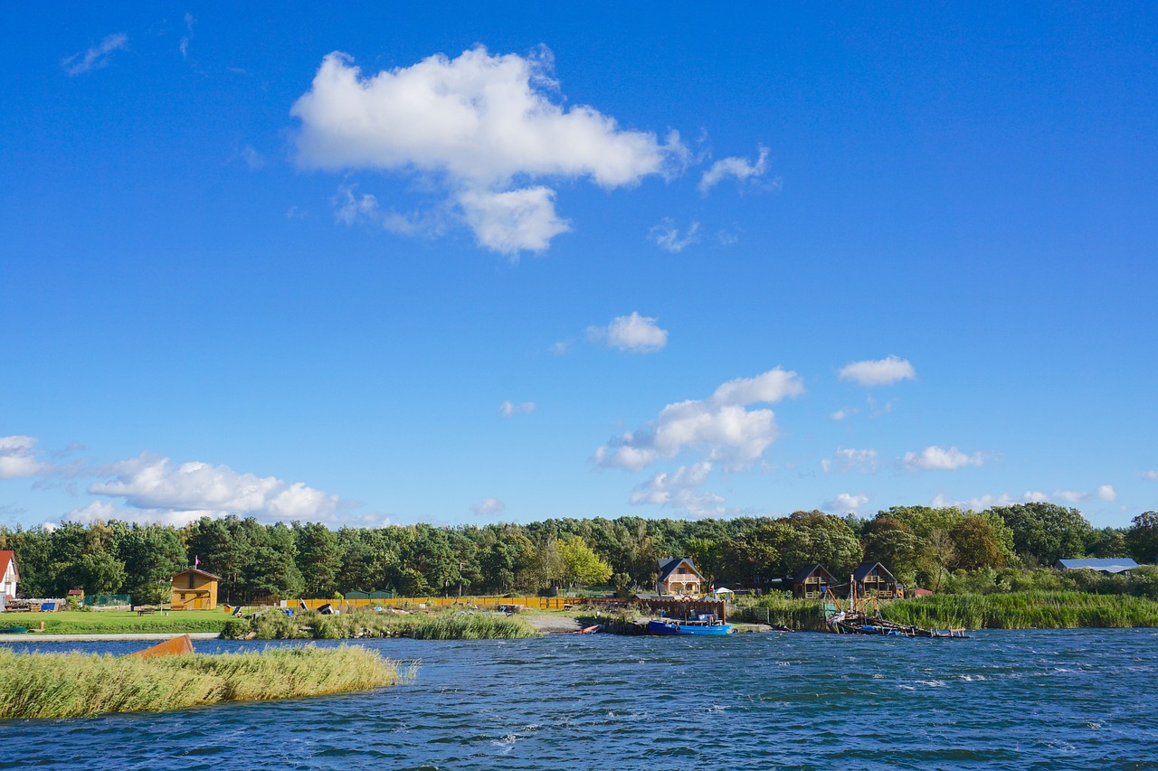 Gamta, Vandenys, Vasara, Dangus, Nemokamai, Panorama, Medis, Lenkų Swinoujscie Swinoujscie Usedom, Nemokamos Nuotraukos,  Nemokama Licenzija