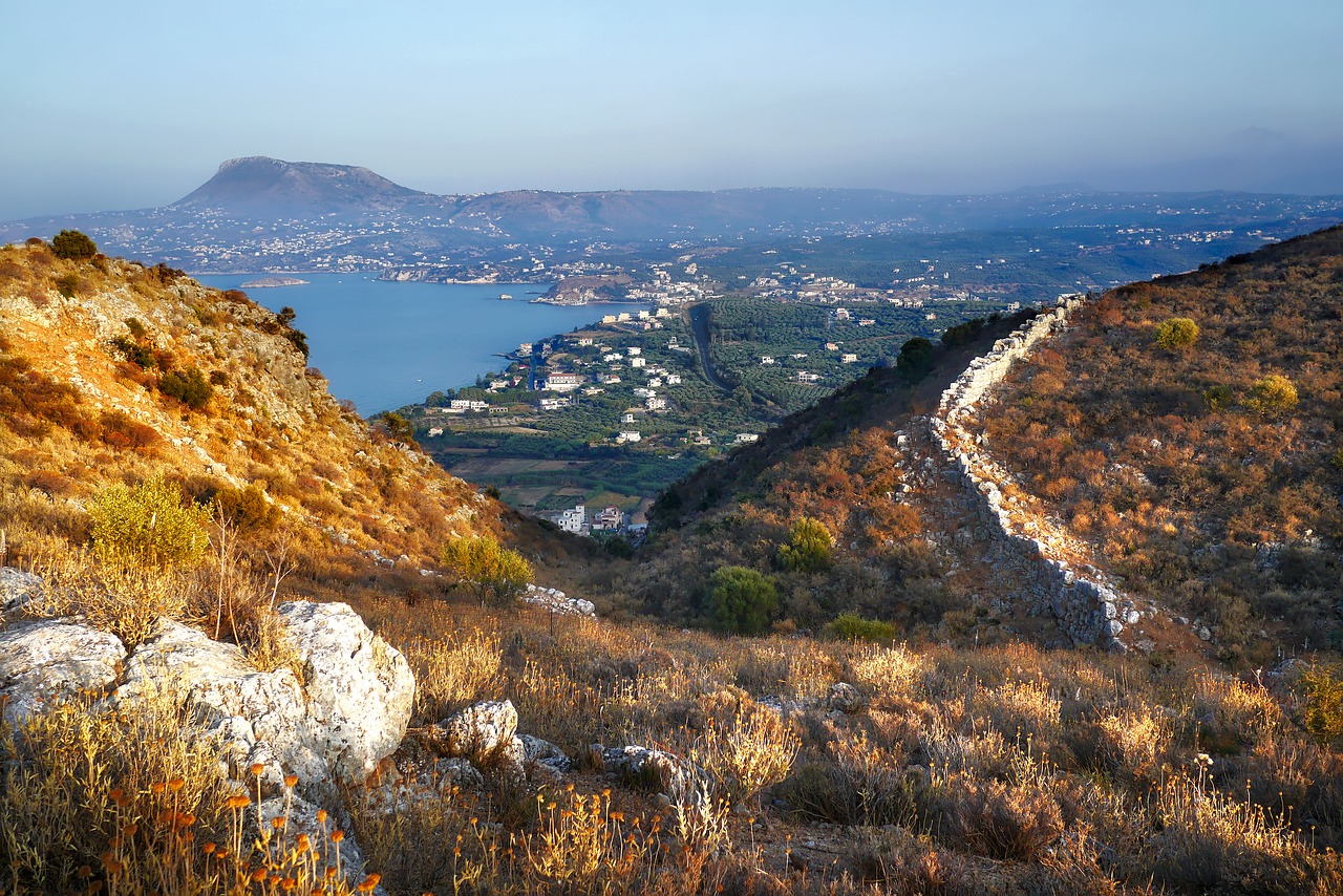 Gamta, Kraštovaizdis, Dangus, Kelionė, Panorama, Siena, Istoriškai, Regėjimas, Crete, Nemokamos Nuotraukos