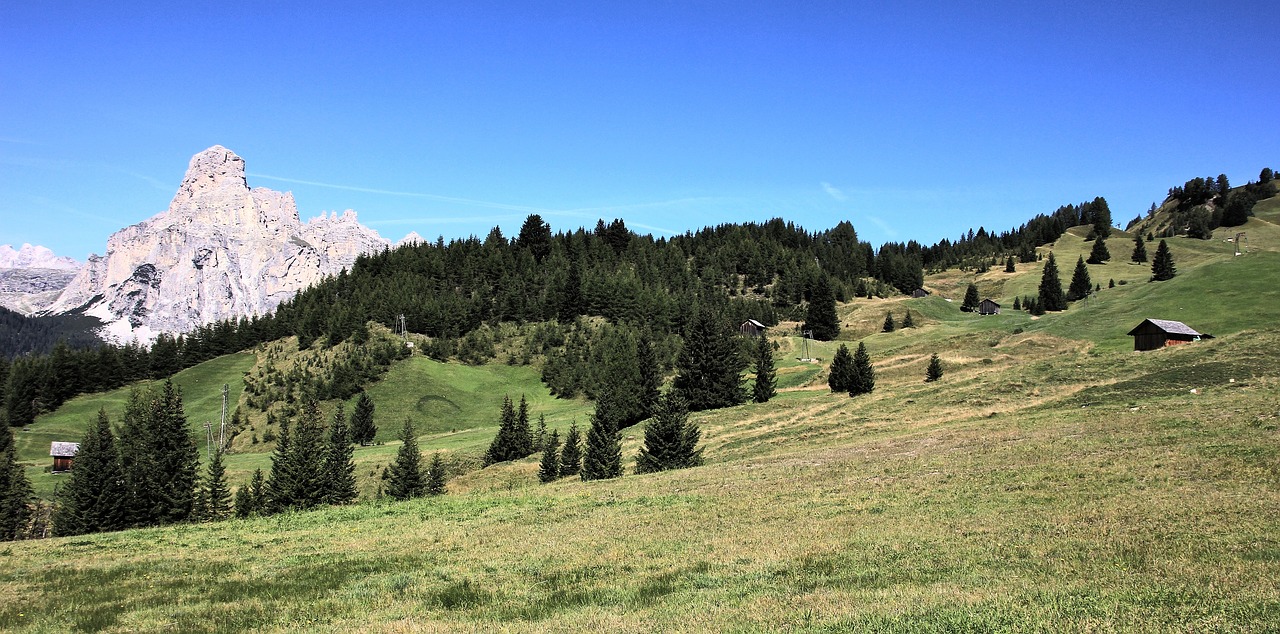 Gamta,  Kraštovaizdis,  Medis,  Panorama,  Kelionė,  Kalnas,  Mediena,  Dolomitai,  Dangus,  Miškas