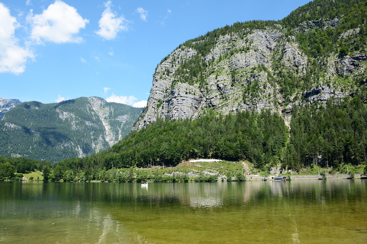 Gamta,  Vanduo,  Kalnas,  Kraštovaizdis,  Kelionė,  Austria,  Ežeras,  Alpinizmas,  Medis,  Miškas