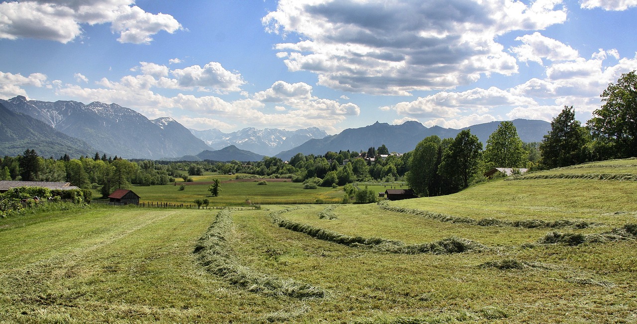 Gamta,  Panorama,  Kraštovaizdis,  Žolė,  Dangus,  Kalnas,  Vasara,  Kelionė,  Panoraminis Vaizdas,  Laukas