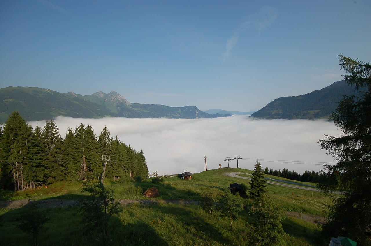 Pobūdį,  Kalnų,  Kraštovaizdis,  Kelionė,  Panorama,  Vasara,  Turizmas,  Vaizdingas,  Slėnis,  Debesys Slėnyje